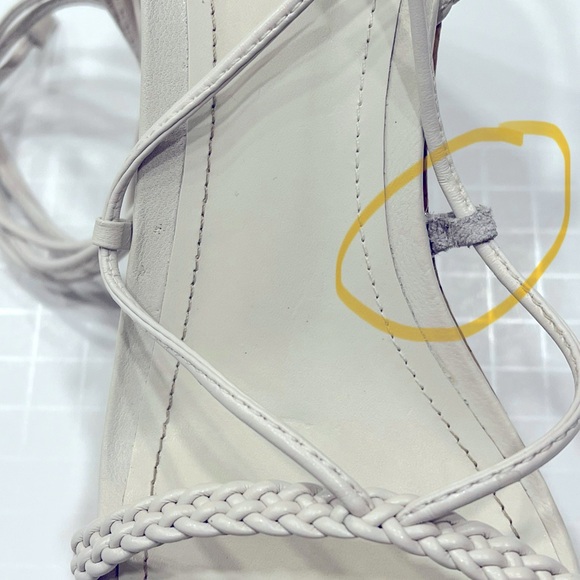 SCHUTZ Maxima Cutout Cork Sandal, size 8.5 - Picture 6 of 7